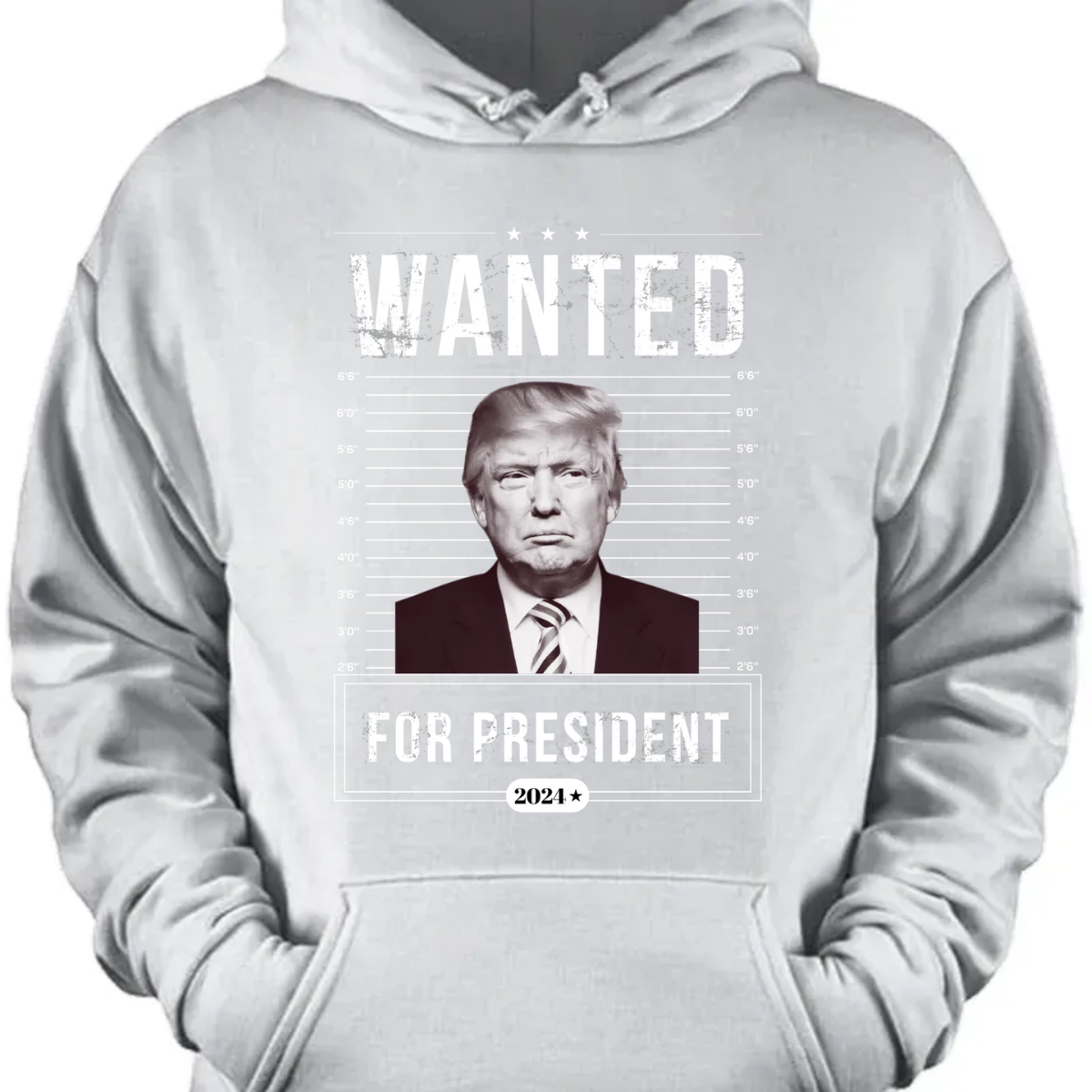 Wanted For President Trump 2024 Shirt K228 62429