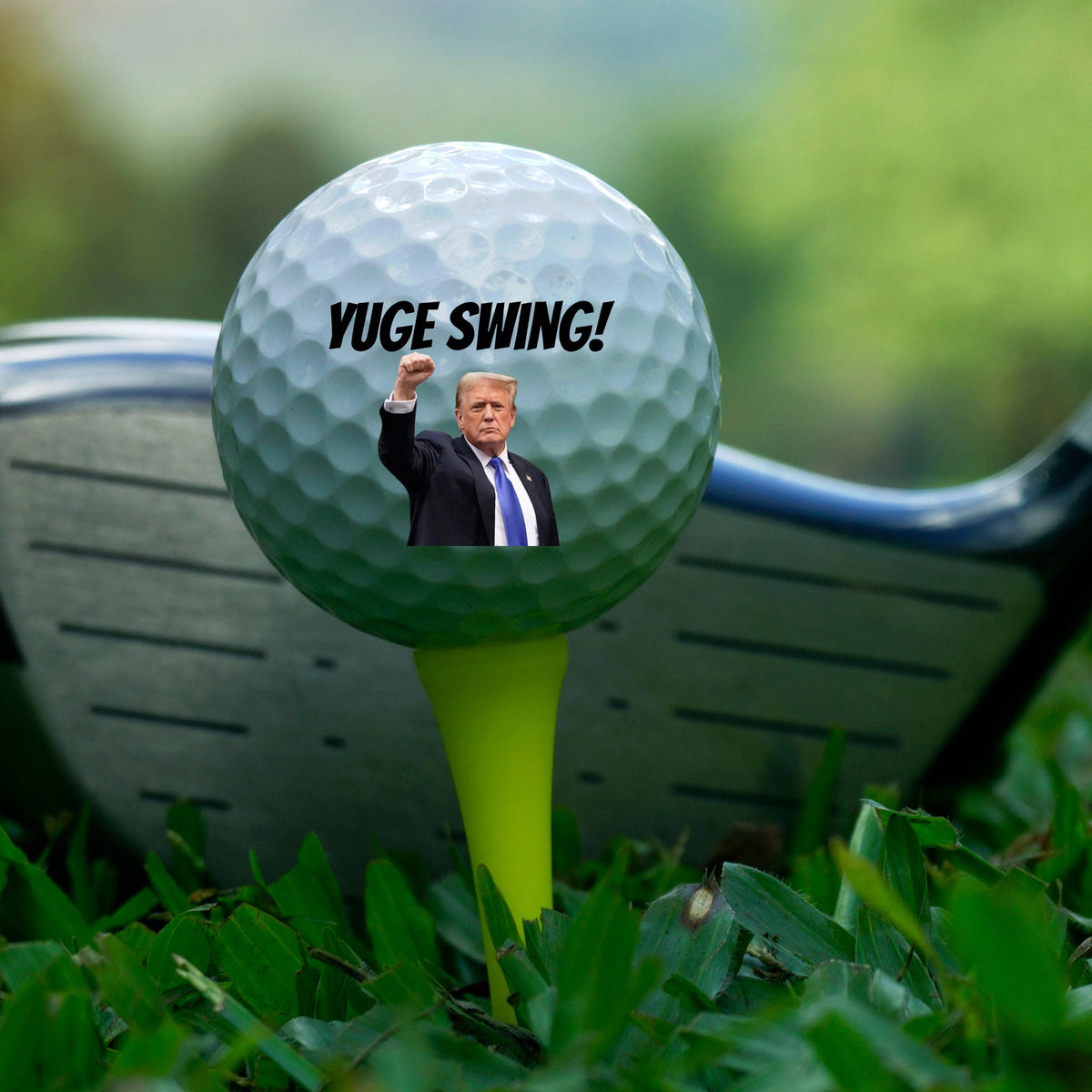 Custom Face Funny Trump Golf Balls, Funny Gag Gift for Golfer LM32 65833