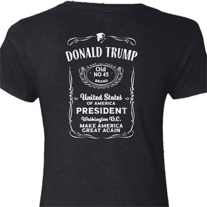 Donald Trump Old No 45 Brand America President Backside Shirt - GOP 65422