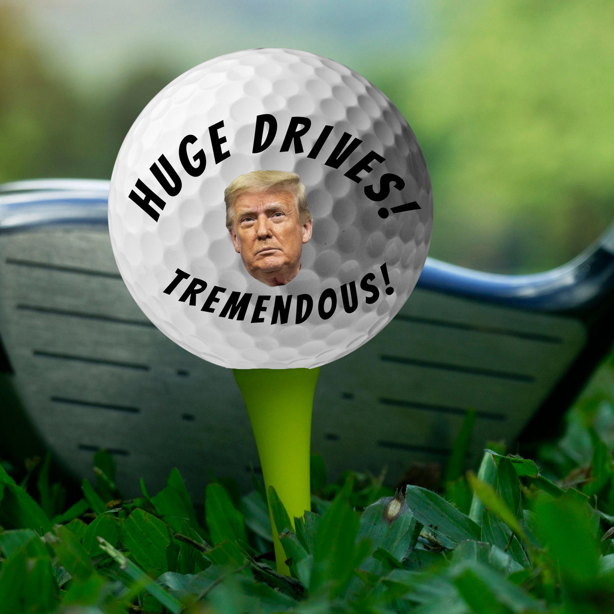 Custom Face Funny Trump Golf Balls, Funny Gag Gift for Golfer LM32 65833