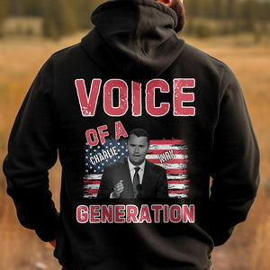 Voice Of A Generation Charlie Kirk Back Shirt HO82 65956