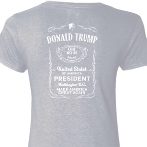 Donald Trump Old No 45 Brand America President Backside Shirt - GOP 65422