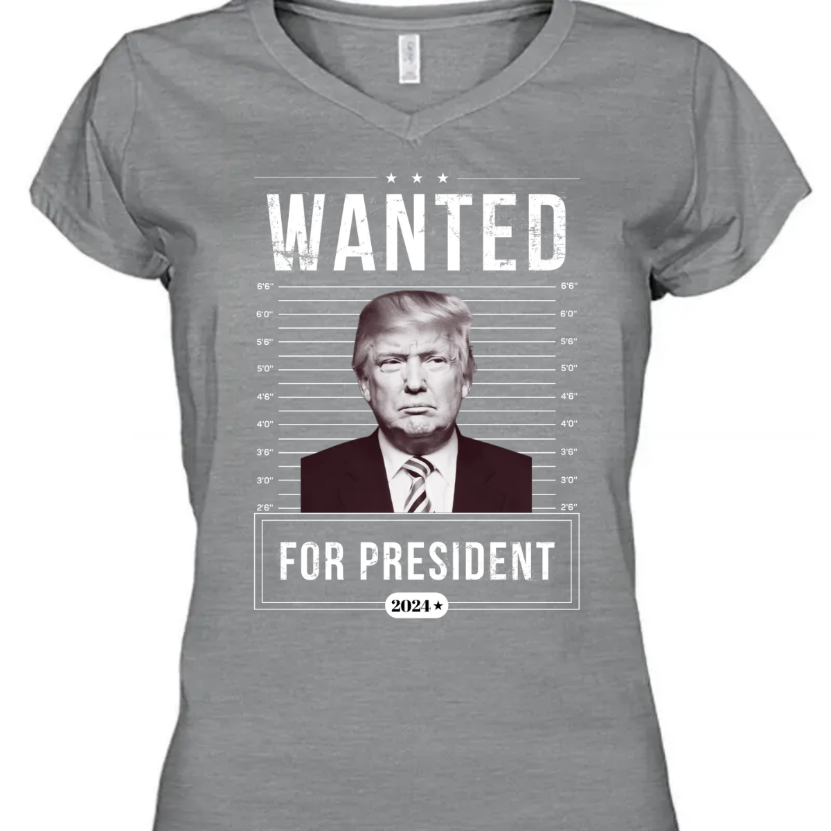 Wanted For President Trump 2024 Shirt K228 62429