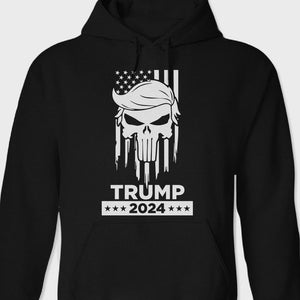 Trump Punisher 2024 Dark Shirt T286 62461