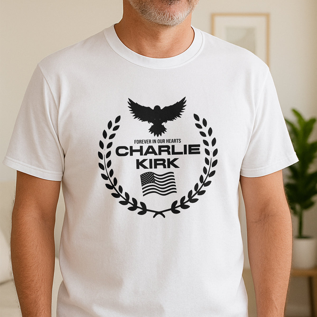 Charlie Kirk Memorial Bright Shirt LM32 65529