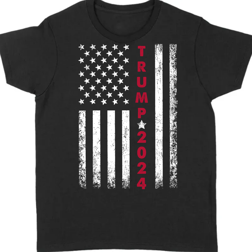 Donald Trump Flag 2024| Donald Trump Homage Tshirt | Donald Trump Fan Tees | TR838 62838