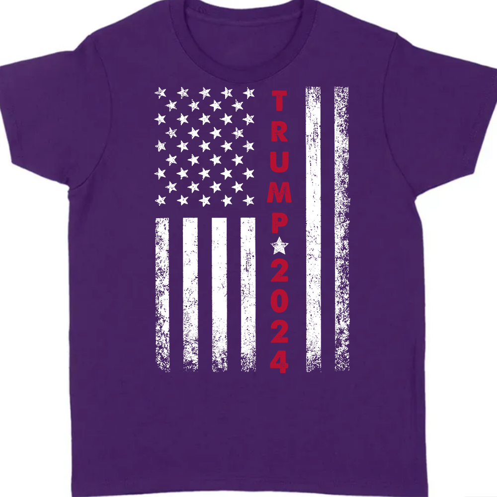 Donald Trump Flag 2024| Donald Trump Homage Tshirt | Donald Trump Fan Tees | TR838 62838