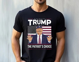 Trump The Patriot's Choice Dark Shirt HA75 62720