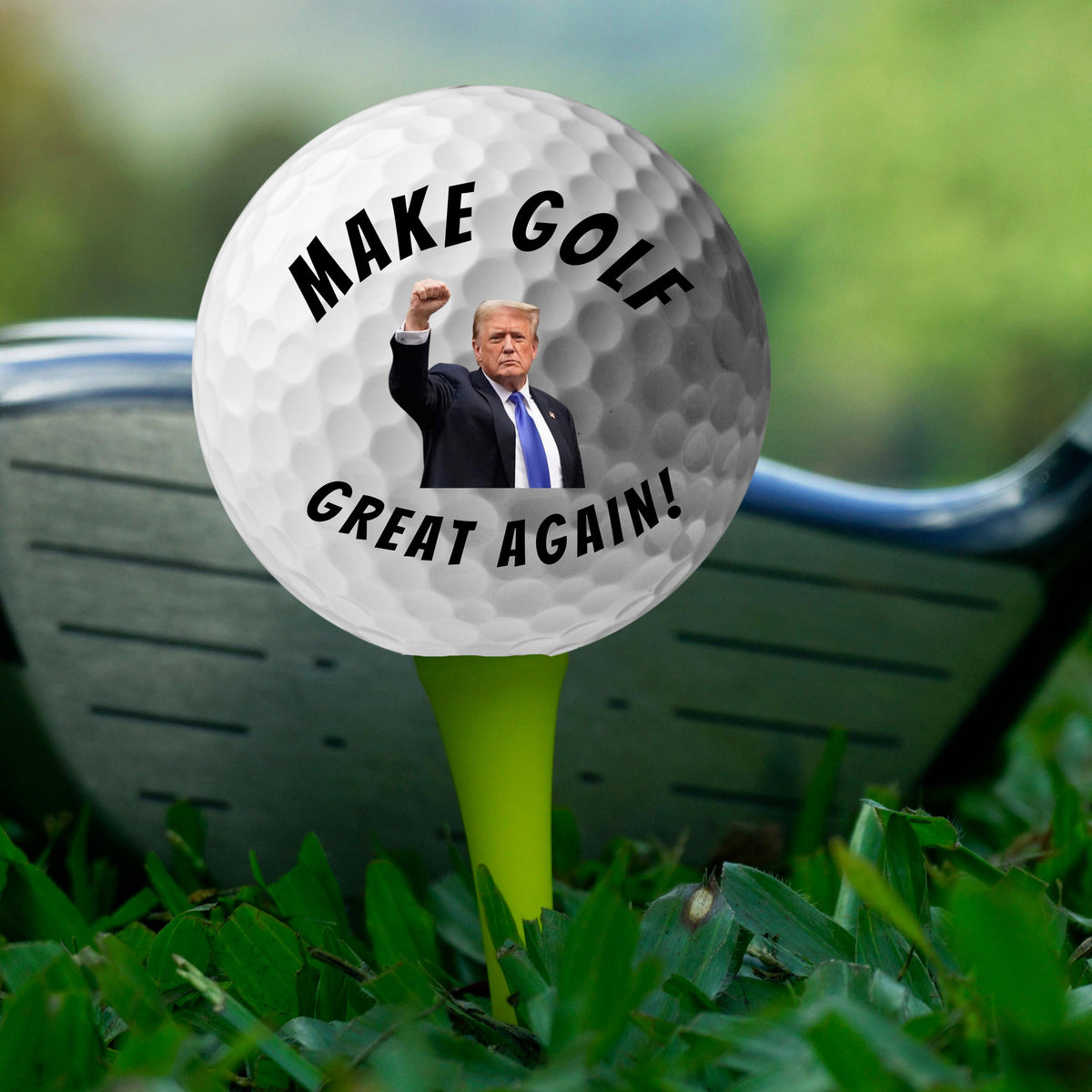 Custom Face Funny Trump Golf Balls, Funny Gag Gift for Golfer LM32 65833