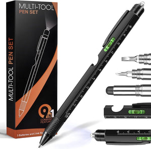 Gifts for Men, Fathers Day Dad Gifts from Daughter Son, 9 in 1 Multitool Pen, Cool Tools Gadgets for Men, Birthday Father’S Day Gift for Dad Grandpa Husband Him, Christmas Stocking Stuffers for Adults