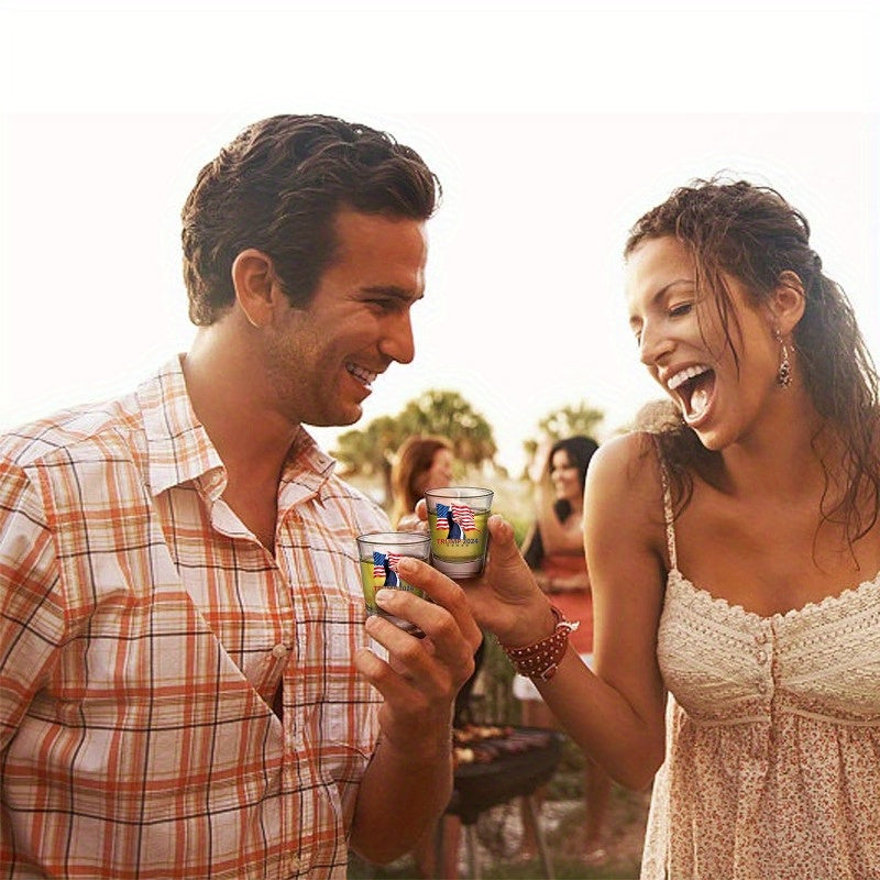 Trump 2024 Shot Glass - Political Enthusiast's Collectible - Great for Trump Supporters HA75 63828