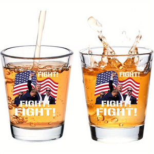 Festive Trump Victory Shot Glass - Perfect for Election Night HA75 63824