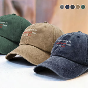 Just Because You Are Offended Doesn't Mean You Are Right - Charlie Kirk Washed Denim Baseball Cap HO82 65932