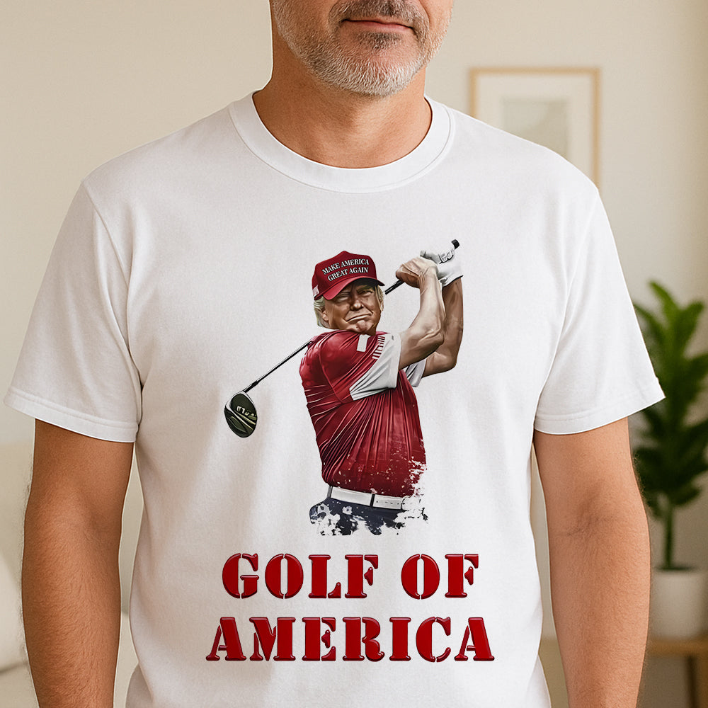 Donald Trump Golf Of America Bright Shirt TH10 898139