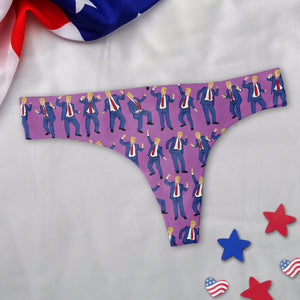 Funny Trump Dance Underwear for Women HO82 65582