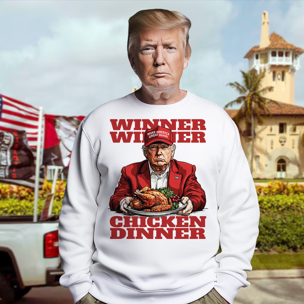 Trump Winner Chicken Dinner Bright Shirt LM32 63891