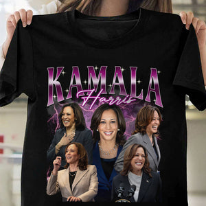 Kamala Harris 2024 Let's Finish the Job Bootleg Vote Democrat Shirt HO82 63390