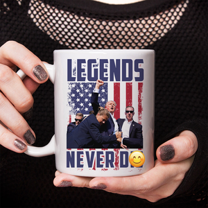 Legend Never D** Donald Trump Mug TH10 63151