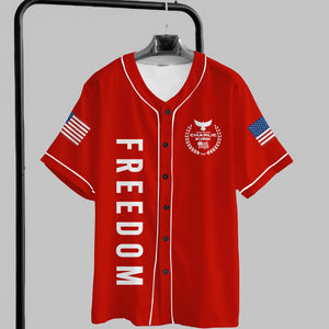 Freedom Chalie Kirk Baseball Jersey Shirt TH10 64521