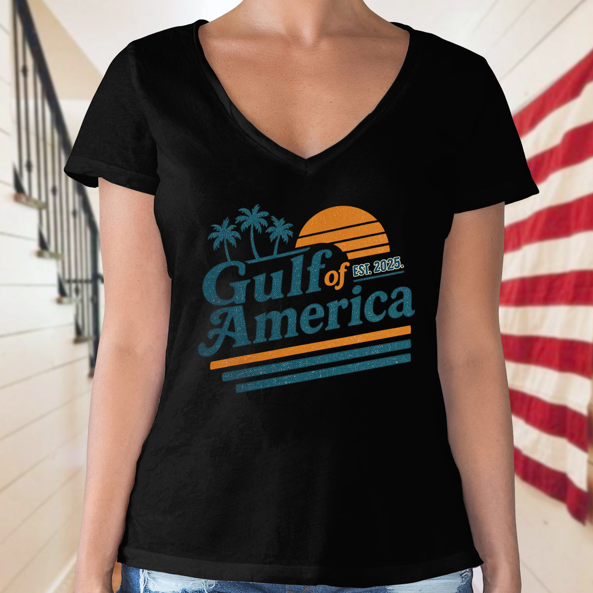 Gulf Of America Dark Shirt Funny Gift LM32 65345