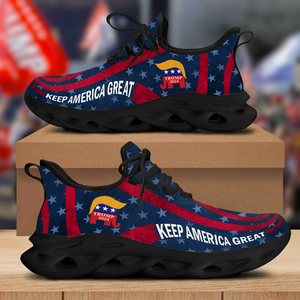 Trump 2024 Keep America Great Max Soul Shoes HA75 63060