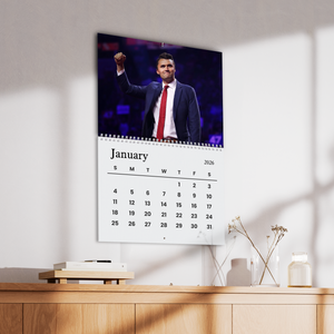 Year Of Charlie Kirk Wall Calendar 2026 Inspirational Wall Calendar LM32 65793