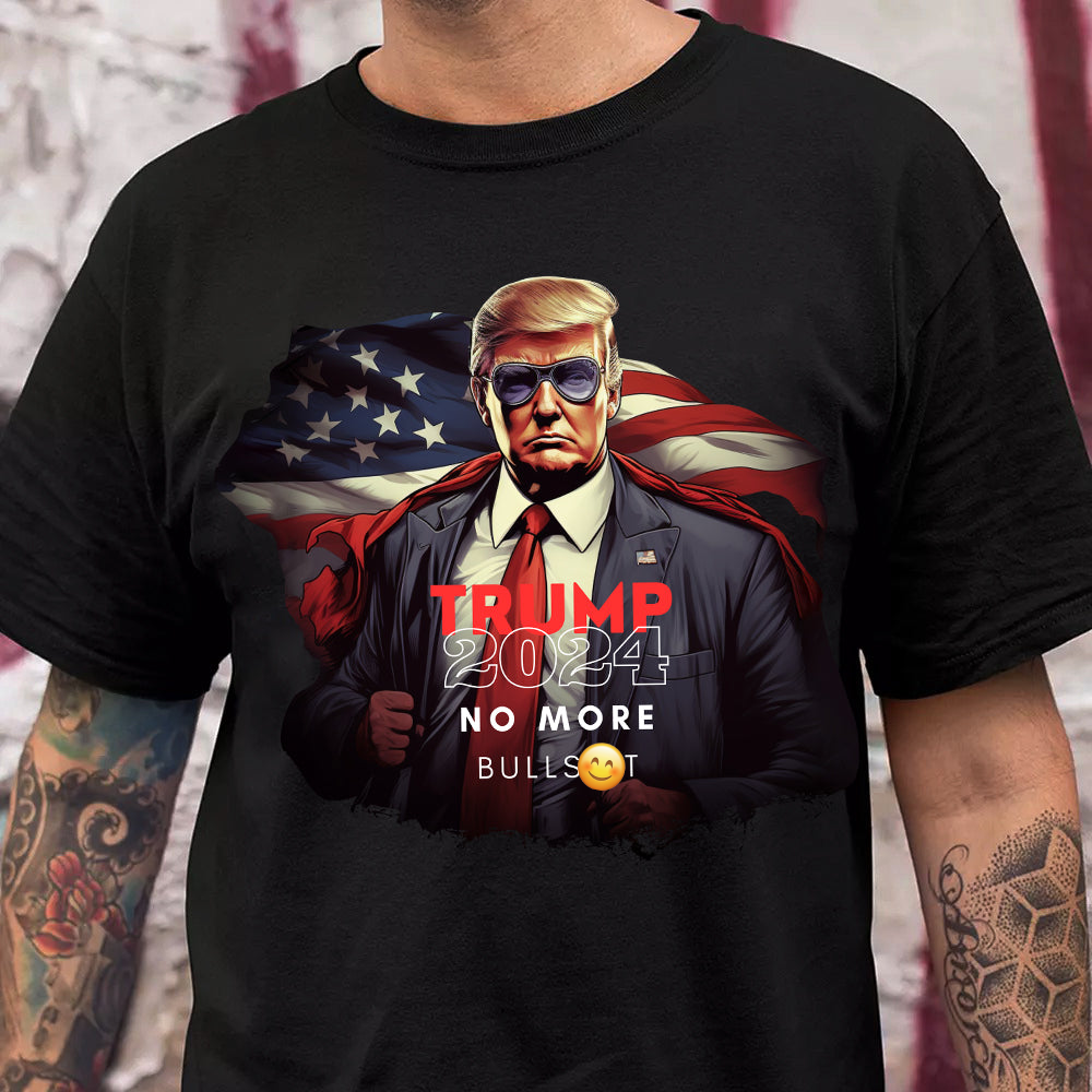 Donald Trump 2024 Support For President Dark Shirt N304 62546 HO82