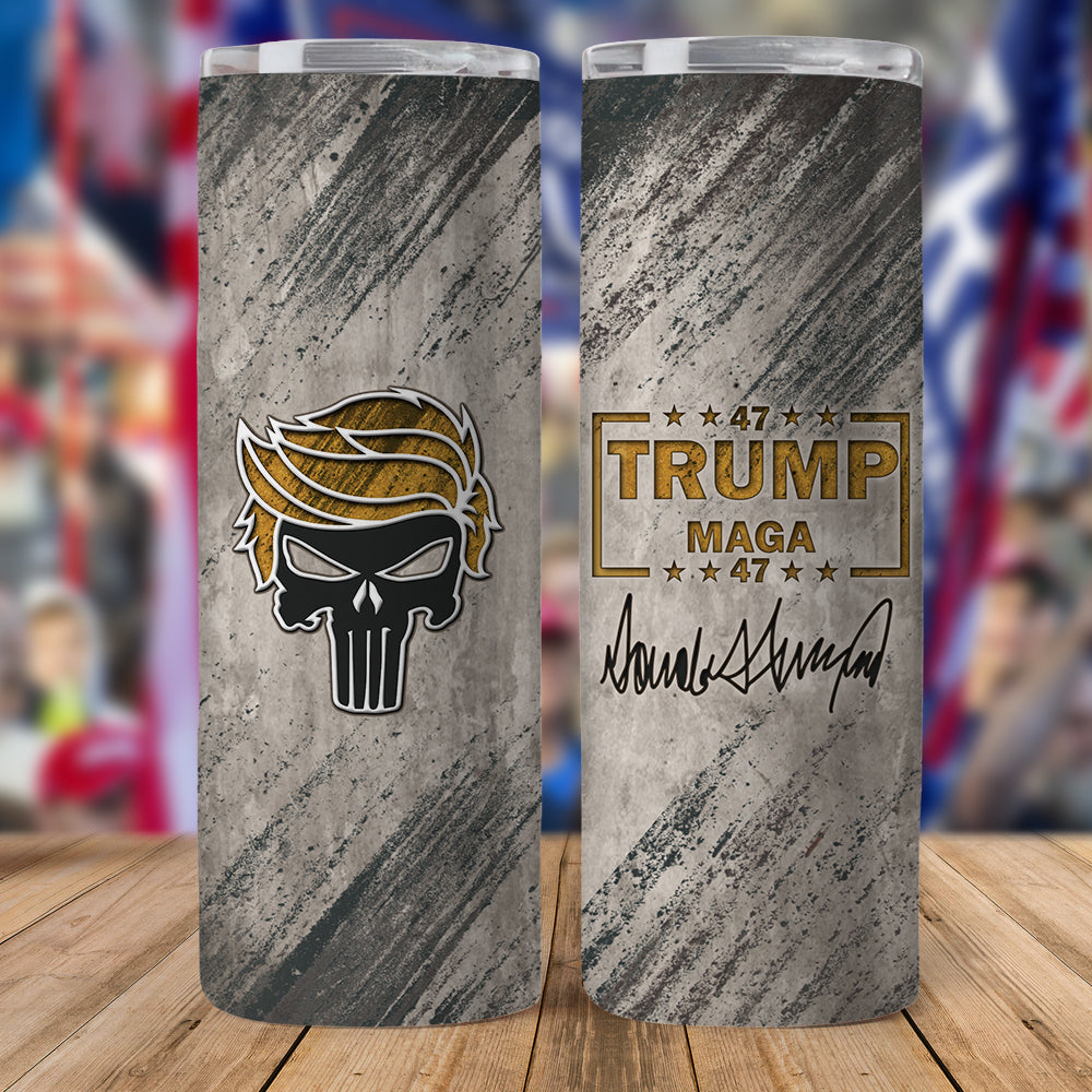 Trump MAGA 47 Skinny Tumbler HA75 62952