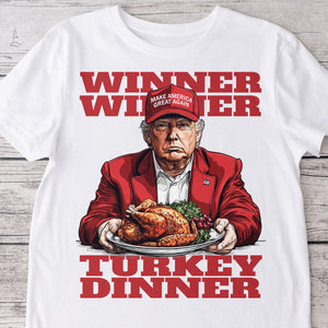 Make America Great Again with Trump Turkey Dinner Bright Shirt LM32 63889