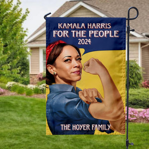 Kamala Harris For The People Garden Flag TH10 63521