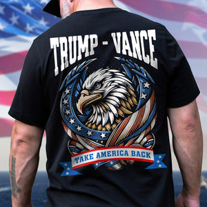 Trump Vance 2024 Take America Back Backside Shirt HA75 63428