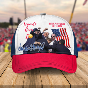 Donald Trump 2024 Legends Never D** Classic Cap HO82 63096