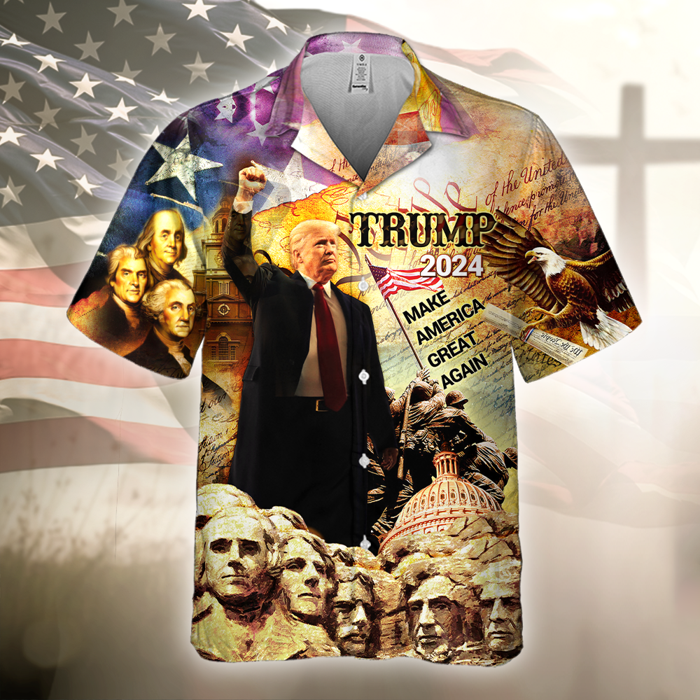 Make America Great Again Trump 2024 Hawaii Shirt N369 62524