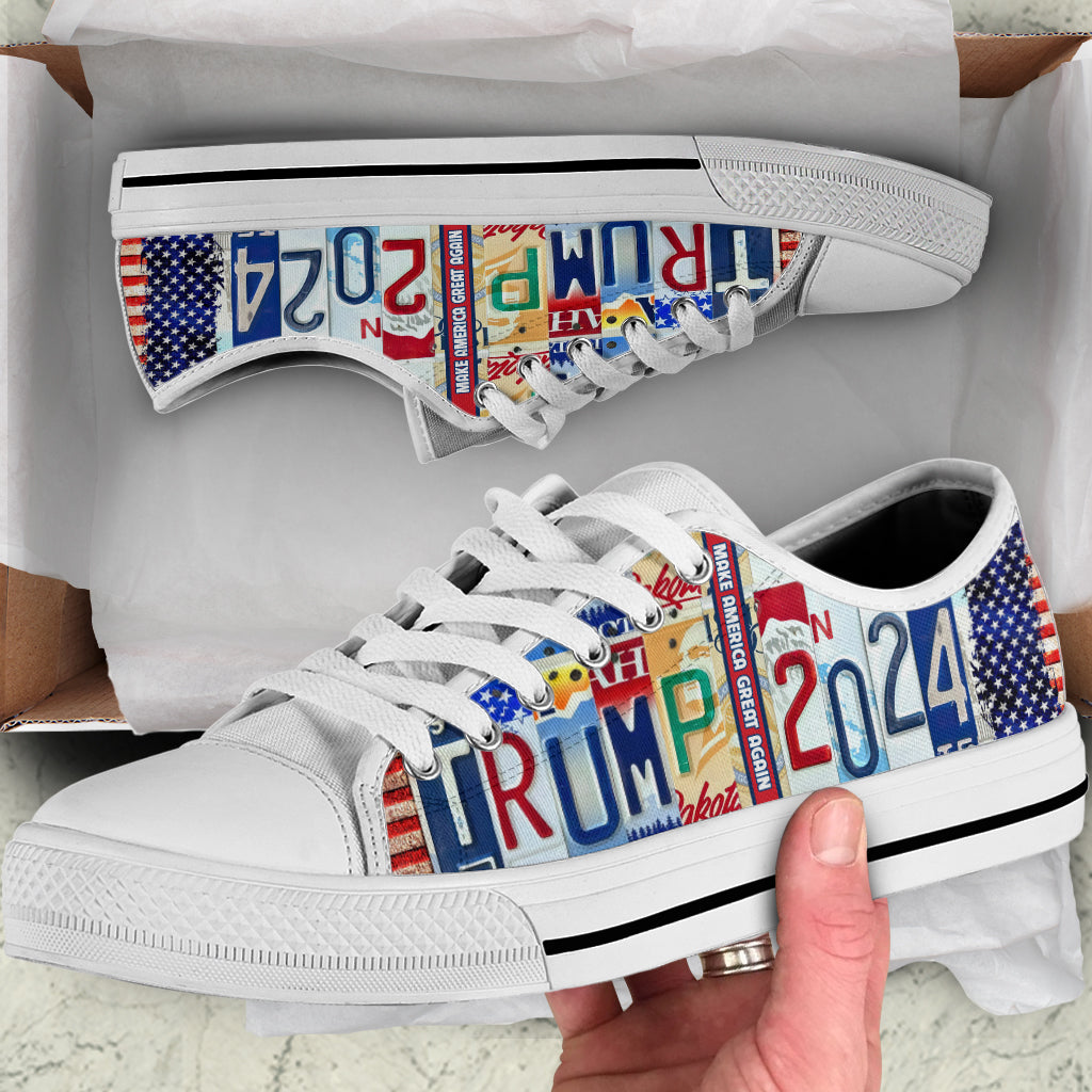 Donald Trump 2024 Canvas Shoes HO82 N304 62732