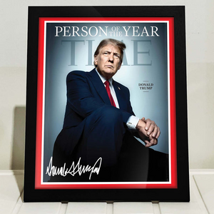 President Donald Trump Person Of The Year Picture Frame TH10 64279