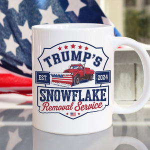 Trumps Snowflake 2024, Snowflake Removal Trump White Mug HA75 67166