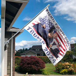 Fi**t Fi**t Fi**t Trump 2024 House Flag HO82 62988