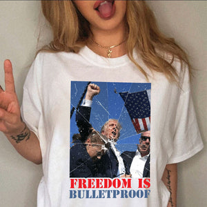 Freedom Is B*****proof Trump 2024 Bright Shirt HO82 63028