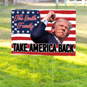 Custom Missed Me Trump 2024 Yard Sign HO82 63224