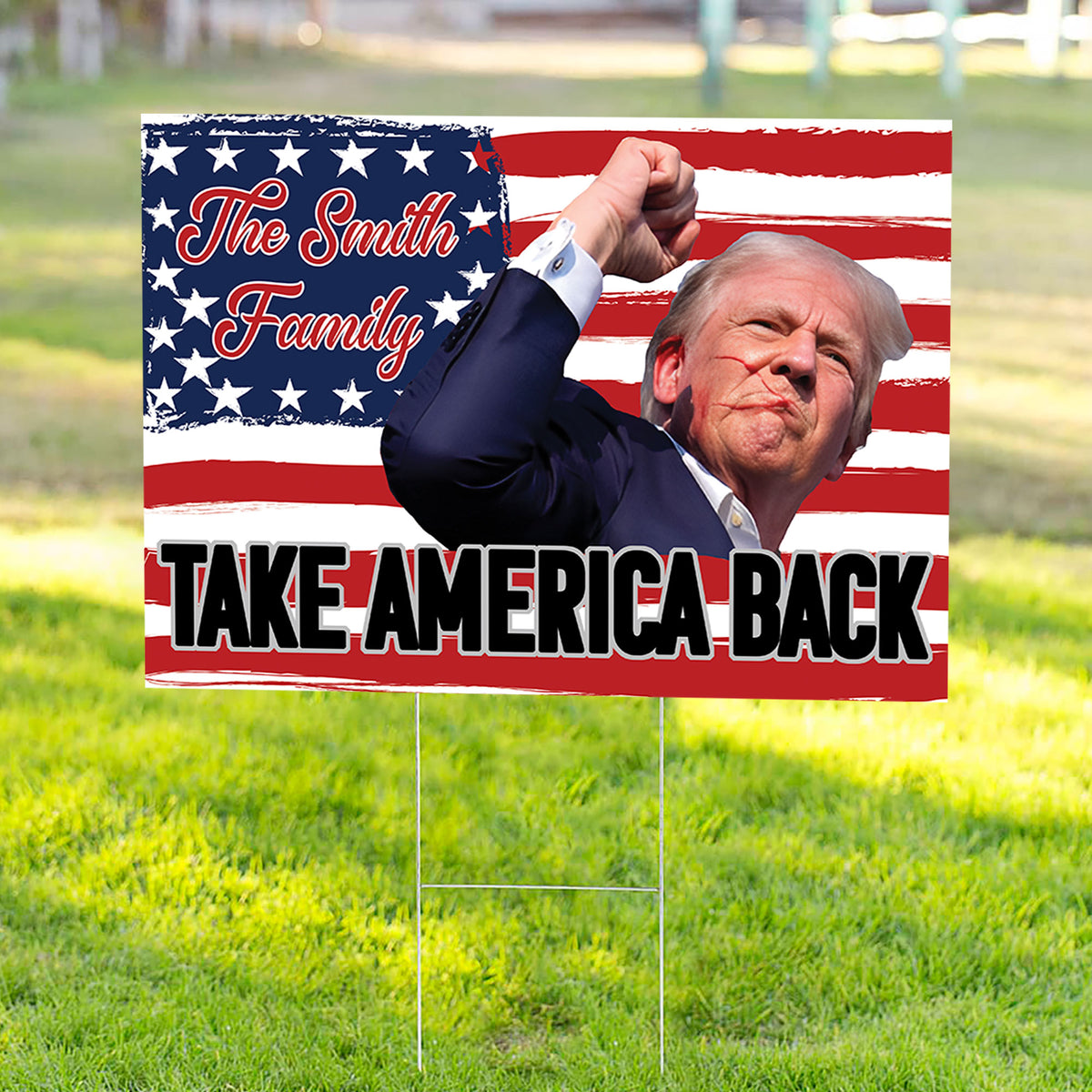 Custom M**sed Me Trump 2024 Yard Sign HO82 63224