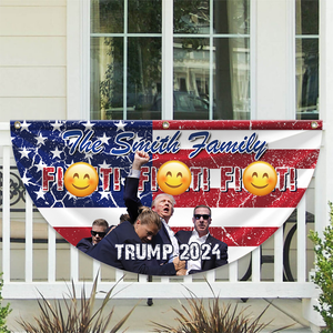 Fi**t Fi**t Fi**t Legends Never D** Donald Trump Non-Pleated Fan Flag HO82 63284