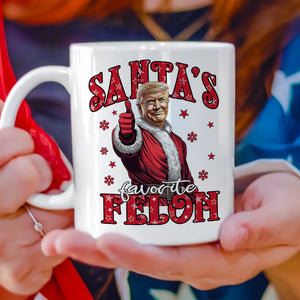 Santa's Favorite Felon Bright Mug TH10 64039