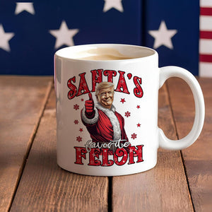 Santa's Favorite Felon Bright Mug TH10 64039