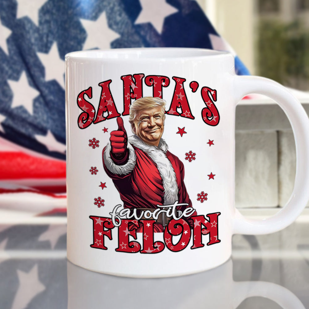 Santa's Favorite Felon Bright Mug TH10 64039