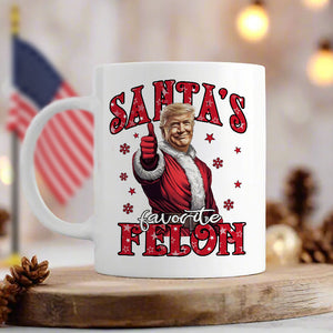 Santa's Favorite Felon Bright Mug TH10 64039