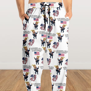 President Trump 45th & 47th Sweatpants Trump Dancing Funny Gift N304 HA75 67142