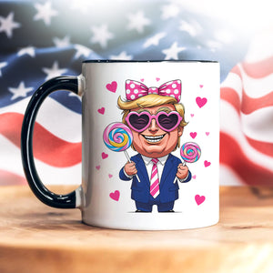 Funny Trump Valentine's Day Gift Political Accent Mug LM32 65217