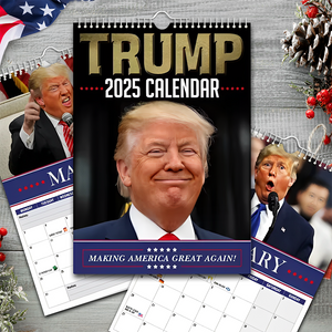 2025 Funny Trump Wall Calendar N369 LM32 65097