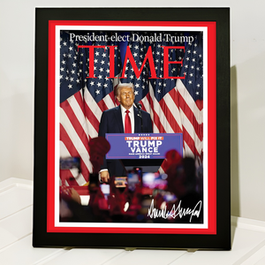 President Donald Trump Person Of The Year Picture Frame TH10 64273