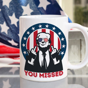 Donald Trump 2024 You M**sed White Mug HO82 63190